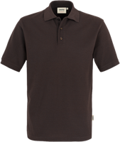 Poloshirt Perf. Gr. 2XL, schokolade - 50% Baumwolle, 50% Polyester, 200 g/m²