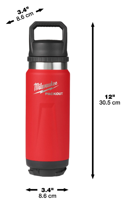 Thermosflaschen MILWAUKEE PACKOUT - mit Schraubdeckel