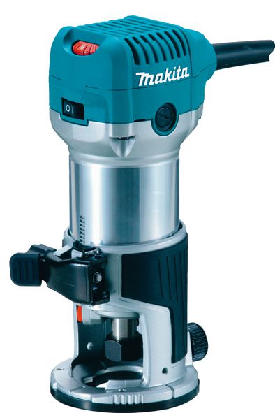 Einhandfräse/Kantenfräse Makita RT0700CJ - 710 W, Leerlaufdrehzahl 10000-30000 U/Mi