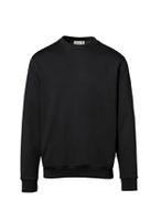 Sweatshirt Bio-Baumwolle GOTS Gr. 2XL - schwarz,75% Baumwolle (Bio),25% Poly.rec