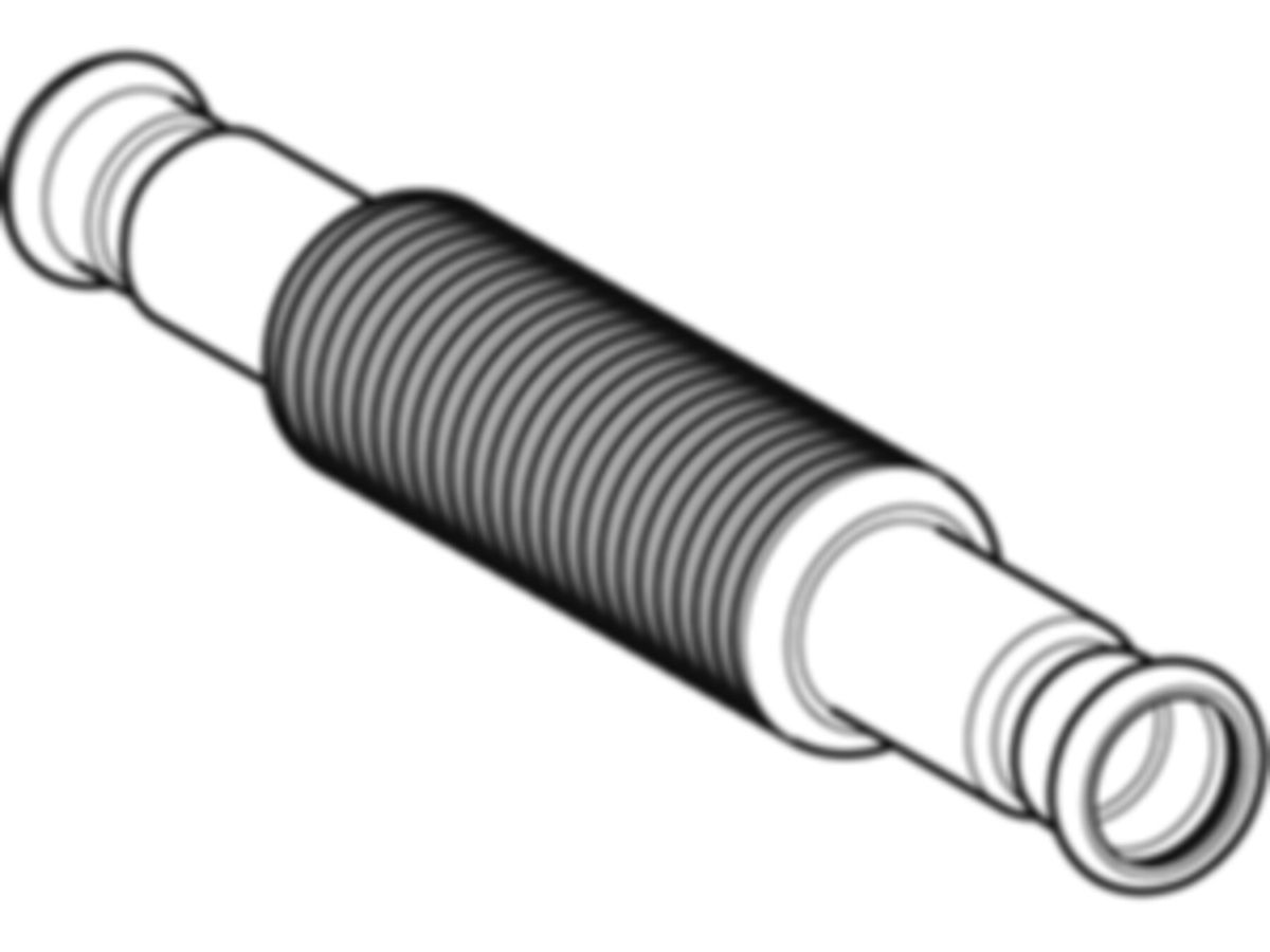 MPF-Axialkompensator 42 mm - mit Pressmuffen