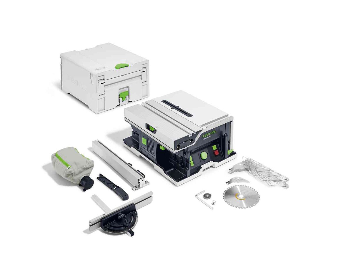 Akku-Tischkreissäge CSC SYS 50 EBI Basic - Festool, ohne Akku.