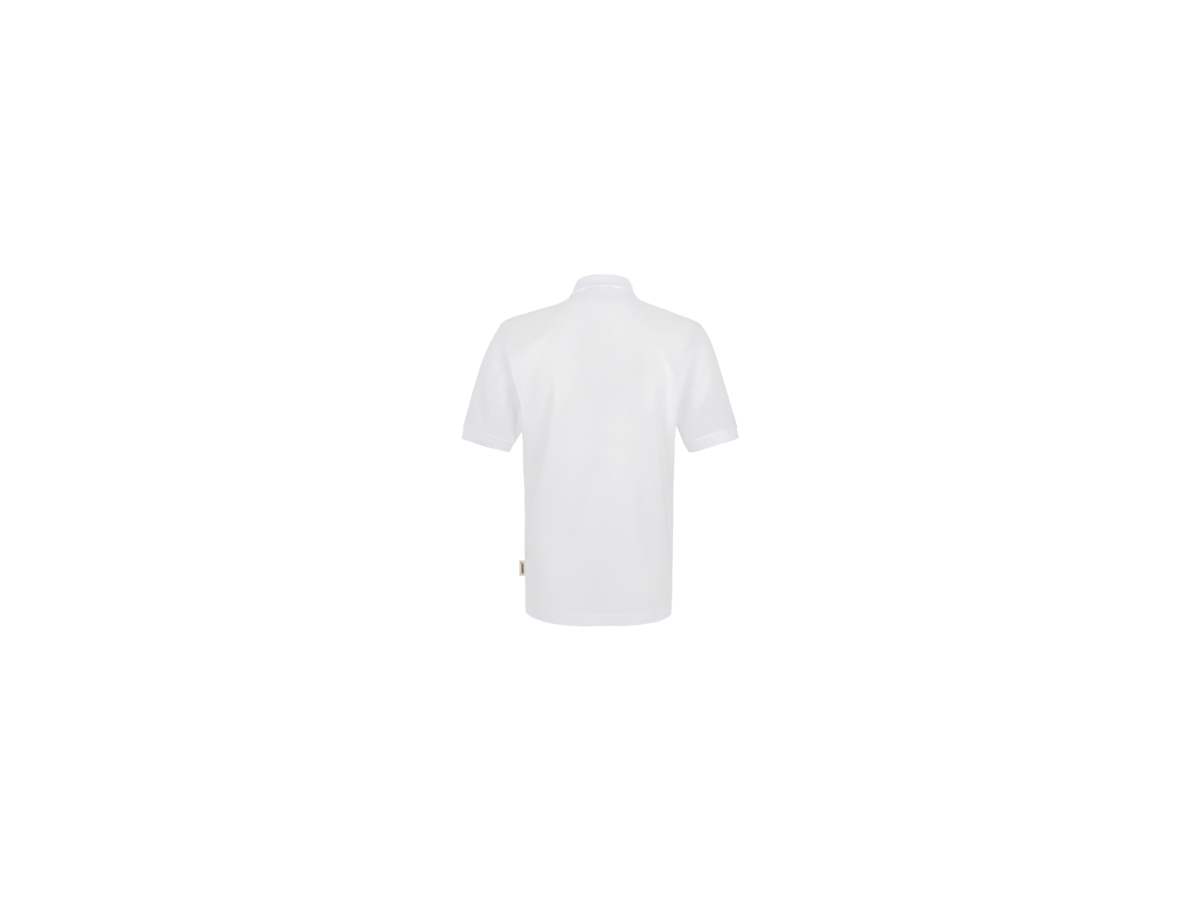 Pocket-Poloshirt Perf. Gr. 5XL, weiss - 50% Baumwolle, 50% Polyester, 200 g/m²