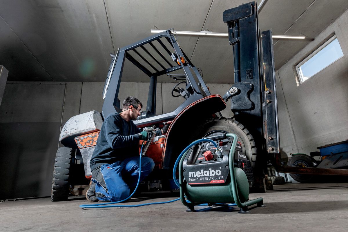Akku-Kompressor Power 160-5 18 LTX BL OF - im Karton, ohne Akku/Ladegerät Metabo