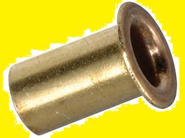 Hohlniete aus Rohr gefertigt Messing - DIN 7340A