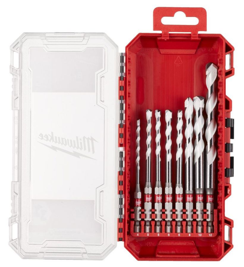 Shockwave Multimaterialbohrer-SET 8-tlg - Milwaukee