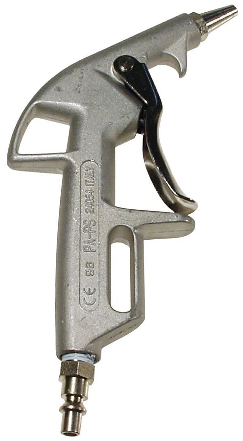 Ausblaspistole aus Aluminium - mit Stecknippel, SUVA-konform bis 3.5bar