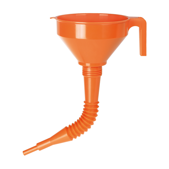 Trichter Kunststoff 16 cm - flexiblem Asulaufrohr