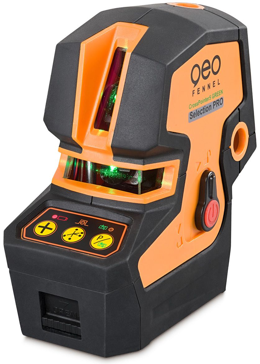 Cross Pointer 5 GREEN Kreuzlinienlaser - 5 Punkt Laser bis 30m