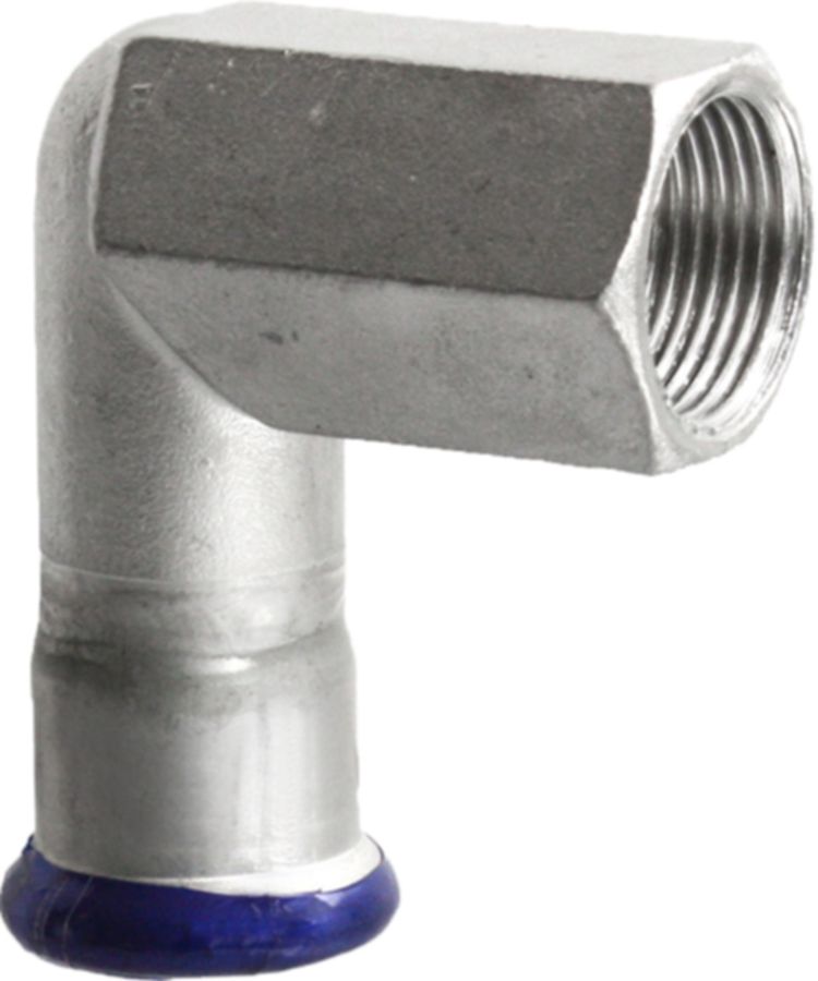 Eurotubi Übergangswinkel 90° Inox - mit IG