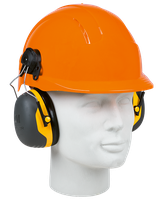 Helmgehörschutzkapseln grau 3M PELTOR - Kunststoff, 31 dB.