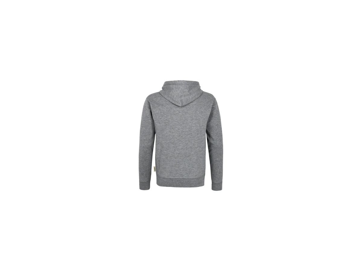 Kapuzenjacke Bonded 2XL grau mel./tinte - 75% Polyester, 25% Baumwolle, 340 g/m²