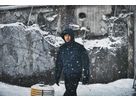 Winterjacke AllroundWork - Snickers, grau/grau, wasserdicht