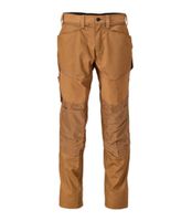 Hose mit Knietaschen, Stretch, Gr. 76C46 - nussbraun, 50% BW, 50% Polyest