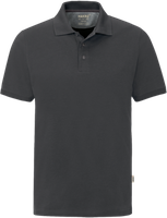 Poloshirt Cotton-Tec Gr. 2XL, anthrazit - 50% Baumwolle, 50% Polyester