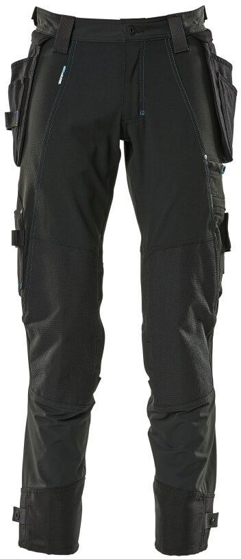 Hose mit Hängetaschen, ultimate Stretch - 93% Nyl / 7% Ela, 250 g/m²